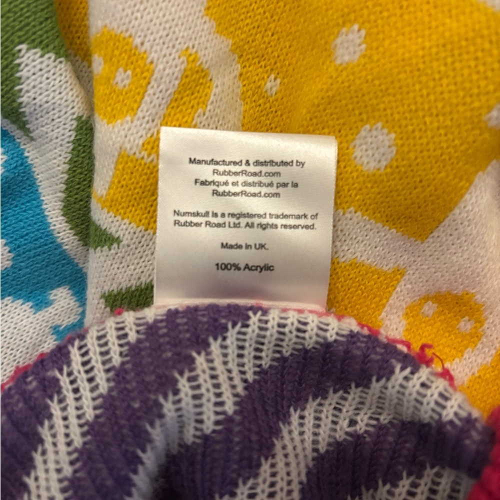 Fall Guys Numbskull Men's Colorful Crewneck Sweater NWOT - Picture 8 of 9